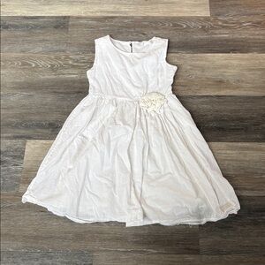 Crewcuts White Sleeveless Dress